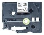 Brother TZe-R251 Textilband &ndash; schwarz auf wei&szlig;