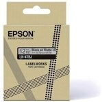 Epson C53S672065 Schriftband LK-4TBJ Matt 12mm x 8m schwarz auf transparent