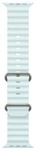 Apple Watch Ocean Armband f&uuml;r Watch Ultra 49mm Kristallblau / Titan Natur (One...