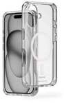 Hama 00123753 Handyh&uuml;lle MagCase Extreme Protect f&uuml;r Apple iPhone 16 transparent