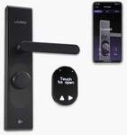 Shelly LOQED Smartes T&uuml;rschloss schwarz WLAN BT PIN-Code Touch Europrofil