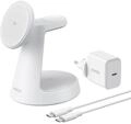 Anker MagGo Wireless Charging Station (3-in-1, Dock Stand) wei&szlig;
