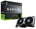 MSI GeForce RTX 5070 VENTUS 2X OC Grafikkarte 12 GB
