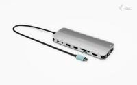 i-tec USB-C 4K Metal Nano Dock - 2x HDMI, 4x USB-C (10Gbps), 1x USB-A (10Gbps),...