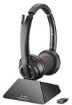 Poly Savi 8220 UC DECT USB-A-Headset, UC DECT, Ladestation, MS-Teams