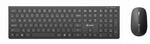Alogic Echelon Bluetooth Wireless Keyboard (Deutsch) Tastatur + Maus schwarz
