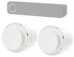 Hekatron Funk-Rauchschalter-Set ORS Funkset 155 silber