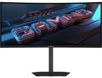 GIGABYTE G34WQCP 34 Zoll UWQHD VA Panel 21:9 180 Hz Curved Gaming Monitor