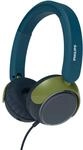 Philips TAK2000CT/00 On Ear Kopfh&ouml;rer f&uuml;r Kinder - Blau / Gr&uuml;n