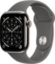 Apple Watch Series 11 GPS + Cellular 42mm Natural Titanium Geh&auml;use mit Stone...