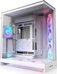 NZXT CM-H92FW-P1, NZXT H9 Flow RGB+ (2025) All White Midi Tower ATX Gaming...
