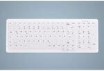 Cherry AK-C7000F-FUS-W/GE Tastatur kabellos, Wei&szlig;