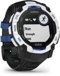 Garmin Instinct&reg; 3 Solar 50mm Schwarz/Steinwei&szlig; mit Silikon-Wechselarmband 26 mm