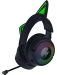 Razer Kraken Kitty V3 Pro Schwarz - Kabelloses RGB-Kitty-Headset f&uuml;r Gaming