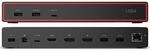 Lenovo ThinkPad USB4 Dock 5000 - 8K/60Hz, 4K/144Hz, 2x DP, 1x HDMI, 4x USB-A...