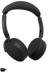 Jabra Evolve3 65 Flex UC Schwarz Kabelloses Bluetooth-Headset, USB-C Dongle und
