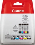 Canon 0372C006, Canon CLI-571BK/C/M/Y PGI-570PGBK Druckerpatronen Multipack