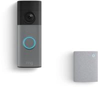 RING Battery Video Doorbell 2 + Chime (3rd Gen) - 2K, Gegensprechfunktion,
