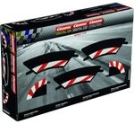 Carrera Digital 124 Innenrandstreifen f&uuml;r Kurve 1/60&deg; (3), Endst&uuml;cke (2)