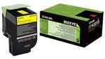 Lexmark 80C2XYE Corporate-Tonerkassette Gelb f&uuml;r ca. 4.000 Seiten