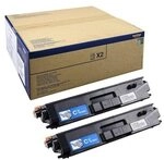 Brother TN-900C Toner Doppelpack cyan Super-Jumbo 12.000S.