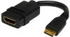 Startech HDMI Adapter 0,12m HDMI zu HDMI mini High Speed Bu./St. schwarz