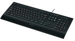 Logitech K280e Kabelgebundene Tastatur US Layout Schwarz