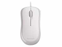 Microsoft Basic Optical Mouse USB Weiß Bulk 4YH-00008