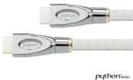 Python HDMI 2.0 Kabel 2m Ethernet 4K*2K UHD vergoldet OFC wei&szlig;