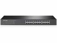 TP-Link TL-SF1024, TP-Link TL-SF1024 24x Port Switch Unmanaged 19-Zoll-Stahlgehäuse