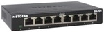 NETGEAR GS308 LAN Switch 8 Port Netzwerk Switch (Plug-and-Play Gigabit Switch LAN