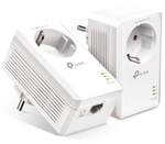 TP-LINK TL-PA7017P KIT AV1000-Gigabit-Powerline-Adapter KIT mit Steckdose