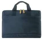 Tucano Smilza, schlanke Laptoptasche f&uuml;r 13/14 Zoll, dunkelblau