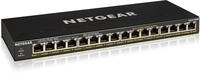 NETGEAR 16-Port Gigabit Ethernet Plus Switch mit PoE (GS316PP): unmanaged...