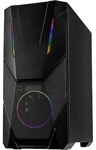 Inter-Tech IT-3303 Hornet Midi Tower ATX RGB Gaming Geh&auml;use mit Seitenfenster
