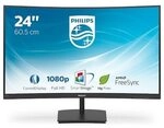 Philips 241E1SC 23.6 Zoll Full HD Curved VA LED 16:9 100 Hz Monitor