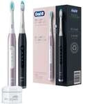 Oral-B Pulsonic Slim 4900 elektrische Zahnb&uuml;rste Duopack Schwarz/Rosegold