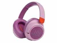 JBL JR460NC - Over Ear-Bluetooth Noise Cancelling Kopfhörer für Kinder pink