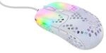 Cherry XTRFY MZ1 RGB Rail kabelgebundene Gaming Maus USB Wei&szlig;