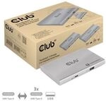 Club 3D Thunderbolt&trade; 4 portabler 5-in-1 Hub mit Smart Power