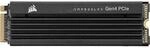 Corsair MP600 PRO LPX NVMe SSD 1 TB TLC M.2 2280 PCIe Gen4 mit K&uuml;hlk&ouml;rper