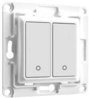 Shelly Wall Switch 2 Wandtaster 2-fach wei&szlig;