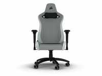 Corsair TC200 Fabric Standard Fit Gaming Chair, Light Grey/ White