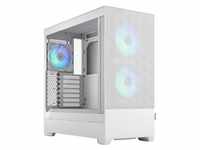 Fractal Design Pop Air RGB White mit Seitenfenster ATX Gaming Gehäuse Weiß