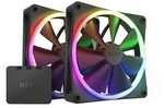 NZXT F140 RGB Geh&auml;usel&uuml;fter 140mm Schwarz 2er Pack
