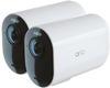 Arlo Ultra 2 XL Überwachungskamera außen - 2er Set weiß + Solarpanel