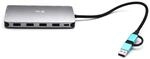 i-tec USB3.0 USB-C/Thunderbolt 3x Diplay Metal Nano Dock LAN PD 100W
