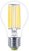 Philips Classic LED Lampe mit 60W, E27 Sockel, Klar, Cool White (4000K)