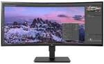 LG 35BN77CP-B 35 Zoll UWQHD VA Panel 21:9 100 Hz Curved Monitor