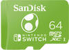 SanDisk 64 GB microSDXC Speicherkarte für Nintendo SwitchTM grün